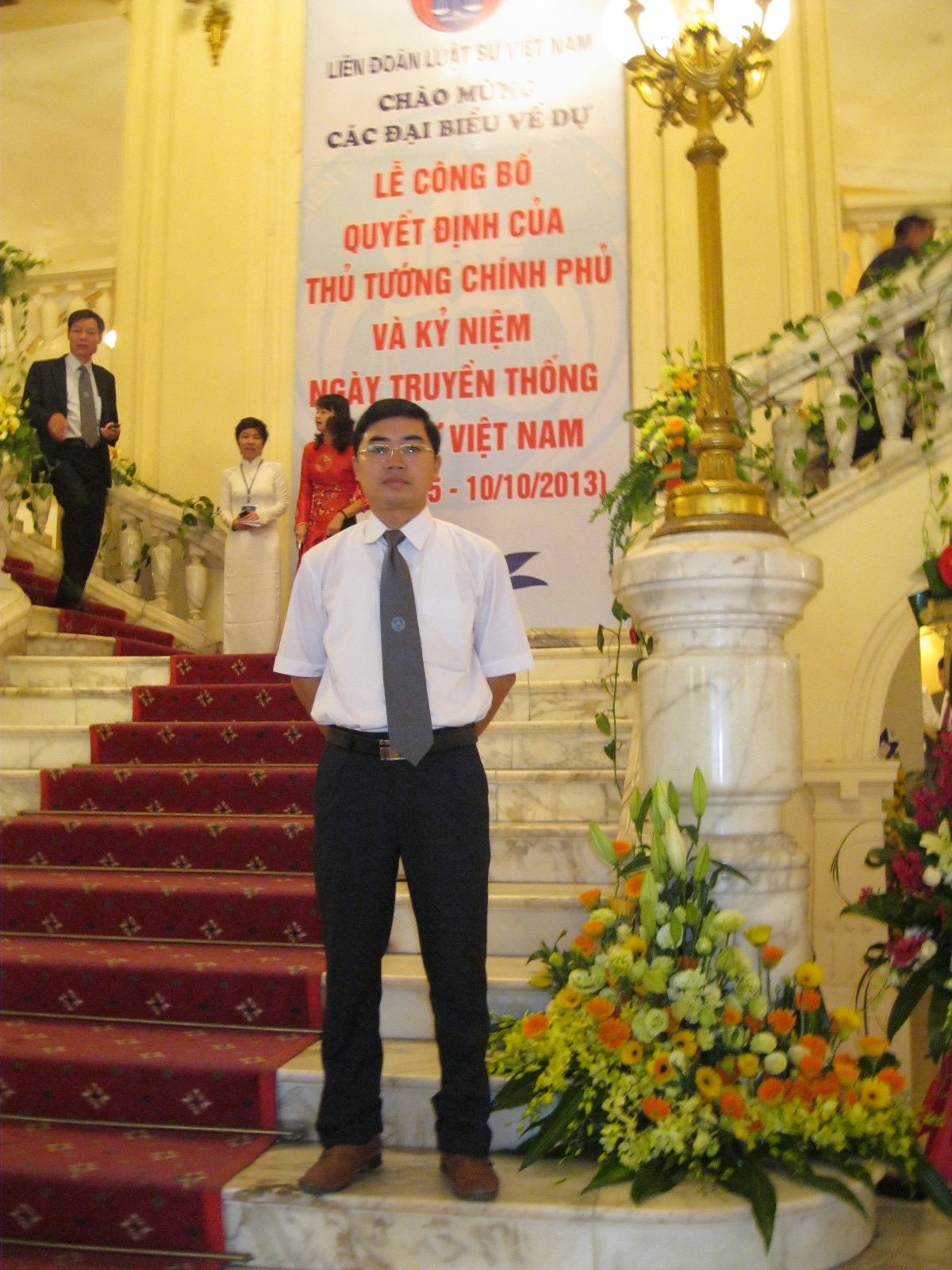 Trưởng VPLS Đa Phúc dự Lễ công bố ngày truyền thống LS Việt Nam